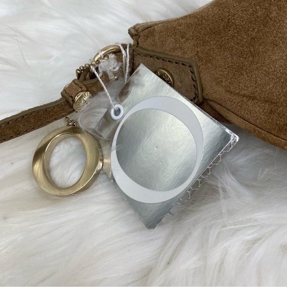 NWT Oroton Tecate Small Hobo Crossbody in Biscuit Color - Picture 4 of 8